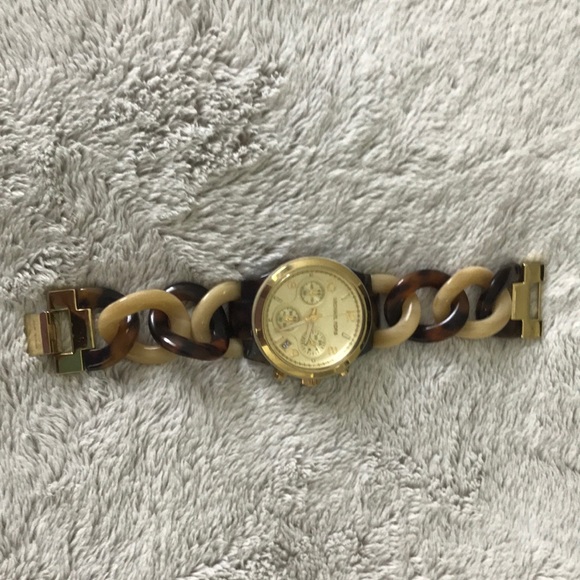 Michaels kors tortoise watch - Picture 1 of 2